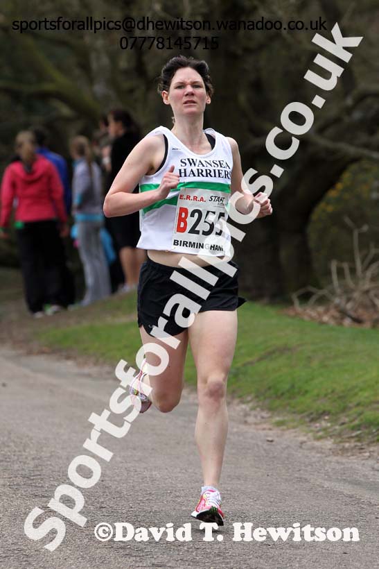 Kate Roberts (Swansea) 2nd leg of the National 6 Stage Relay, National 12 and 6 Stage Relays, Sutton Park, Birmingham. Photo: David T. Hewitson/Sports for All Pics